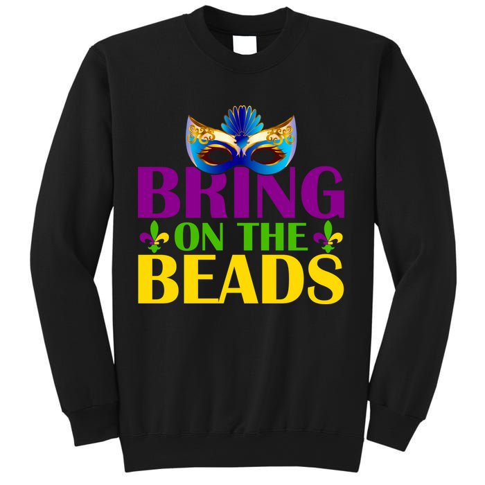 Bring On The Beads Mardi Gras Sweatshirt