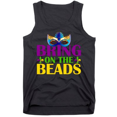 Bring On The Beads Mardi Gras Tank Top