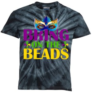 Bring On The Beads Mardi Gras Kids Tie-Dye T-Shirt