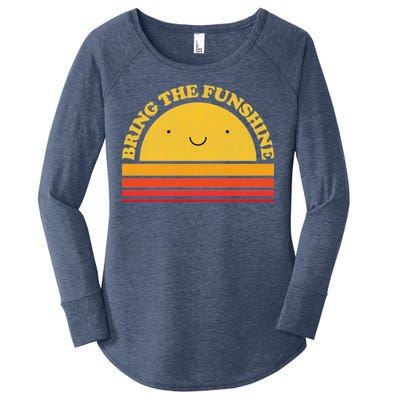 Bring On The Funshine Women's Perfect Tri Tunic Long Sleeve Shirt