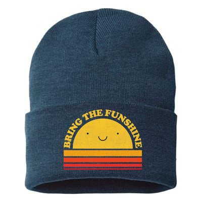 Bring On The Funshine Sustainable Knit Beanie