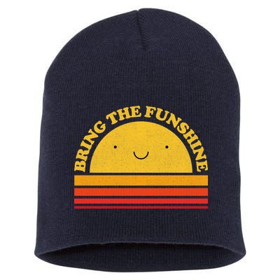 Bring On The Funshine Short Acrylic Beanie