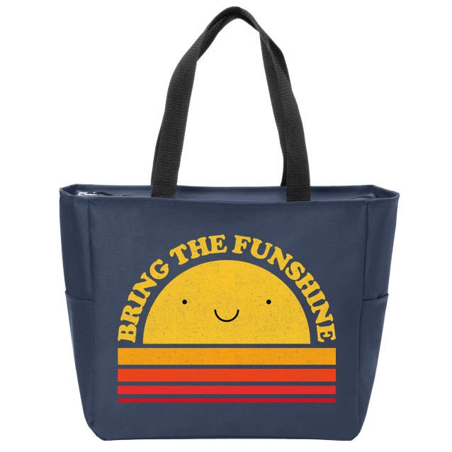 Bring On The Funshine Zip Tote Bag