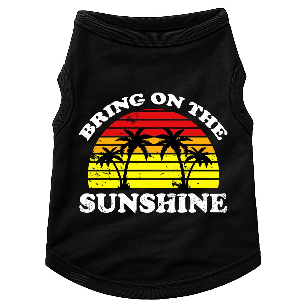 Bring On The Sunshine Doggie Tank