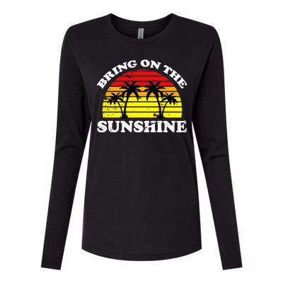 Bring On The Sunshine Womens Cotton Relaxed Long Sleeve T-Shirt