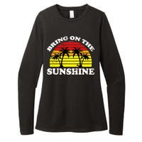 Bring On The Sunshine Womens CVC Long Sleeve Shirt