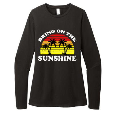 Bring On The Sunshine Womens CVC Long Sleeve Shirt