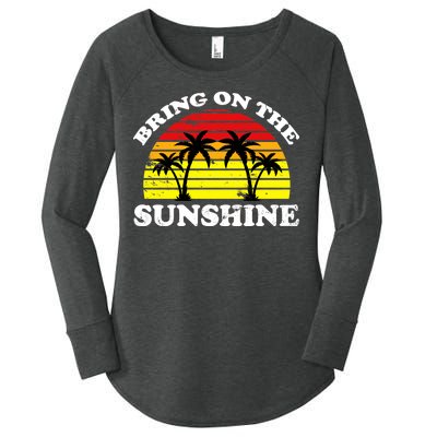 Bring On The Sunshine Women's Perfect Tri Tunic Long Sleeve Shirt