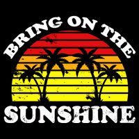 Bring On The Sunshine Youth Performance Sprint T-Shirt