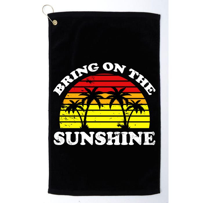 Bring On The Sunshine Golf Towel