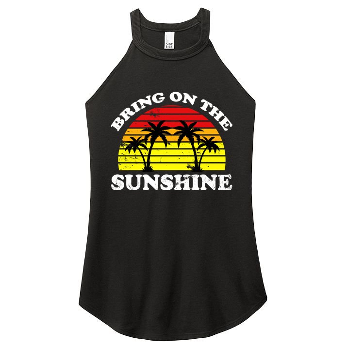 Bring On The Sunshine Women's Perfect Tri Rocker Tank