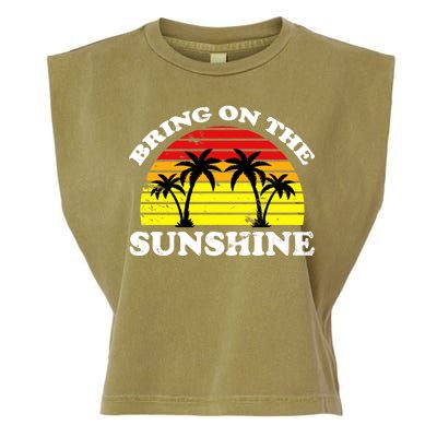 Bring On The Sunshine Garment-Dyed Women's Muscle Tee