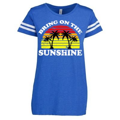 Bring On The Sunshine Enza Ladies Jersey Football T-Shirt