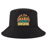 Bring On The Sunshine Tropical Palm Trees Cool Comfort Performance Bucket Hat