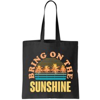 Bring On The Sunshine Tropical Palm Trees Bag