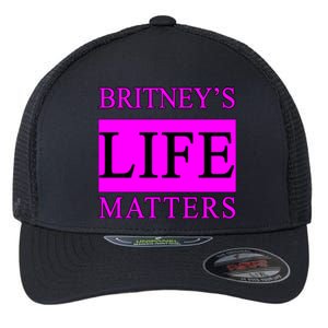 Britney's Life Matters BLM Free Britney Flexfit Unipanel Trucker Cap