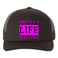 Britney's Life Matters BLM Free Britney Yupoong Adult 5-Panel Trucker Hat