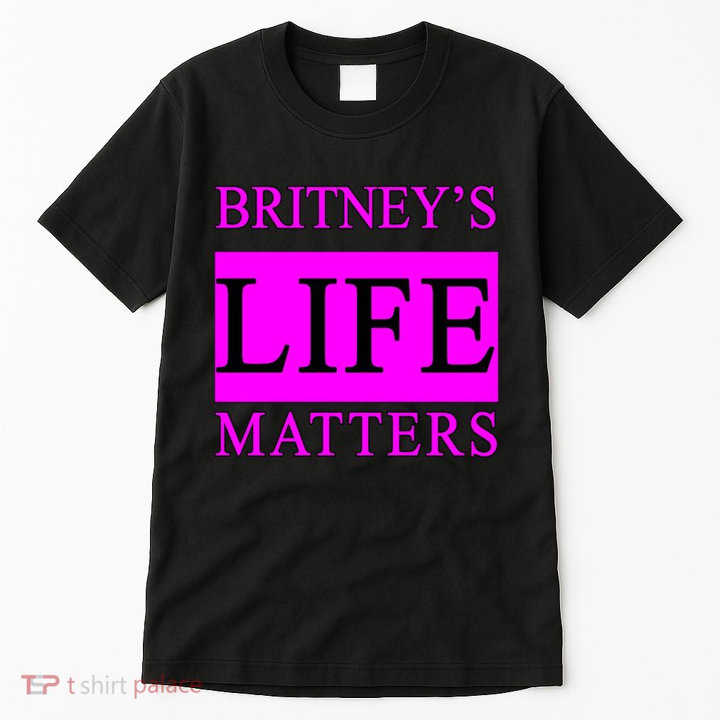 Britney's Life Matters BLM Free Britney Tall T-Shirt