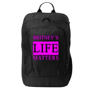 Britney's Life Matters BLM Free Britney City Backpack