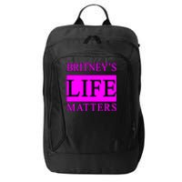 Britney's Life Matters BLM Free Britney City Backpack