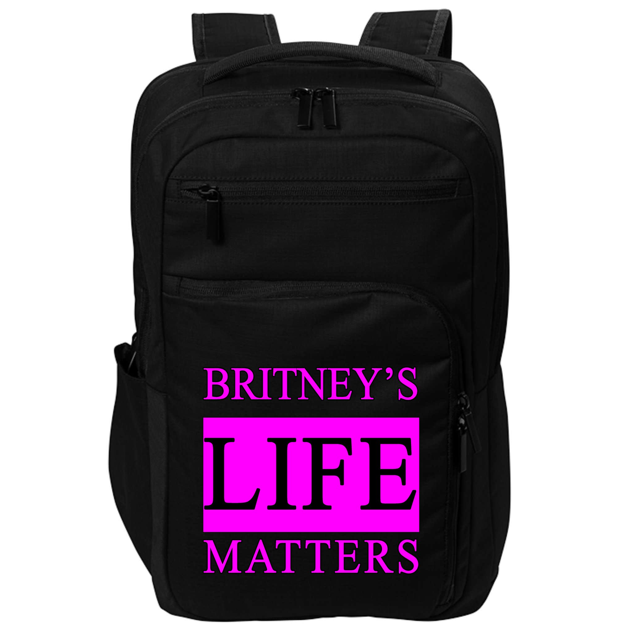 Britney's Life Matters BLM Free Britney Impact Tech Backpack