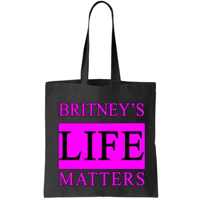 Britney's Life Matters BLM Free Britney Bag