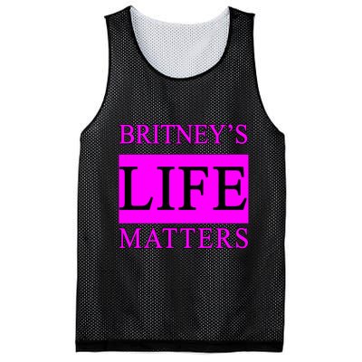 Britney's Life Matters BLM Free Britney Mesh Reversible Basketball Jersey Tank