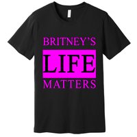 Britney's Life Matters BLM Free Britney Premium T-Shirt