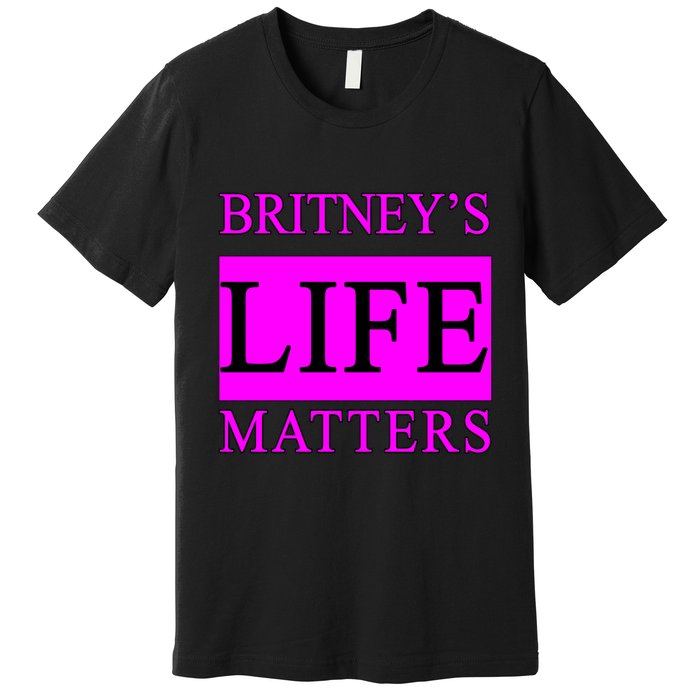 Britney's Life Matters BLM Free Britney Premium T-Shirt