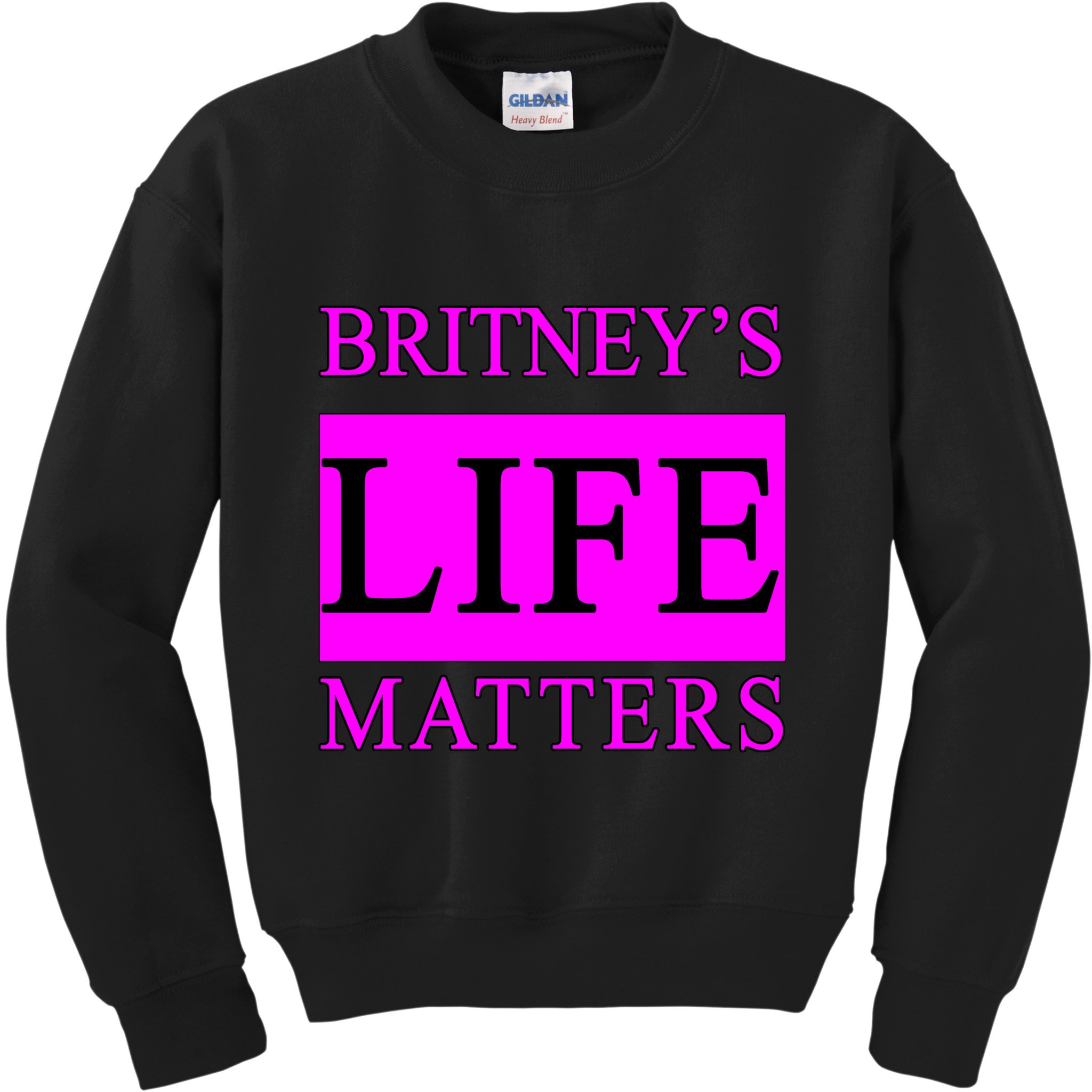 Britney's Life Matters BLM Free Britney Kids Sweatshirt