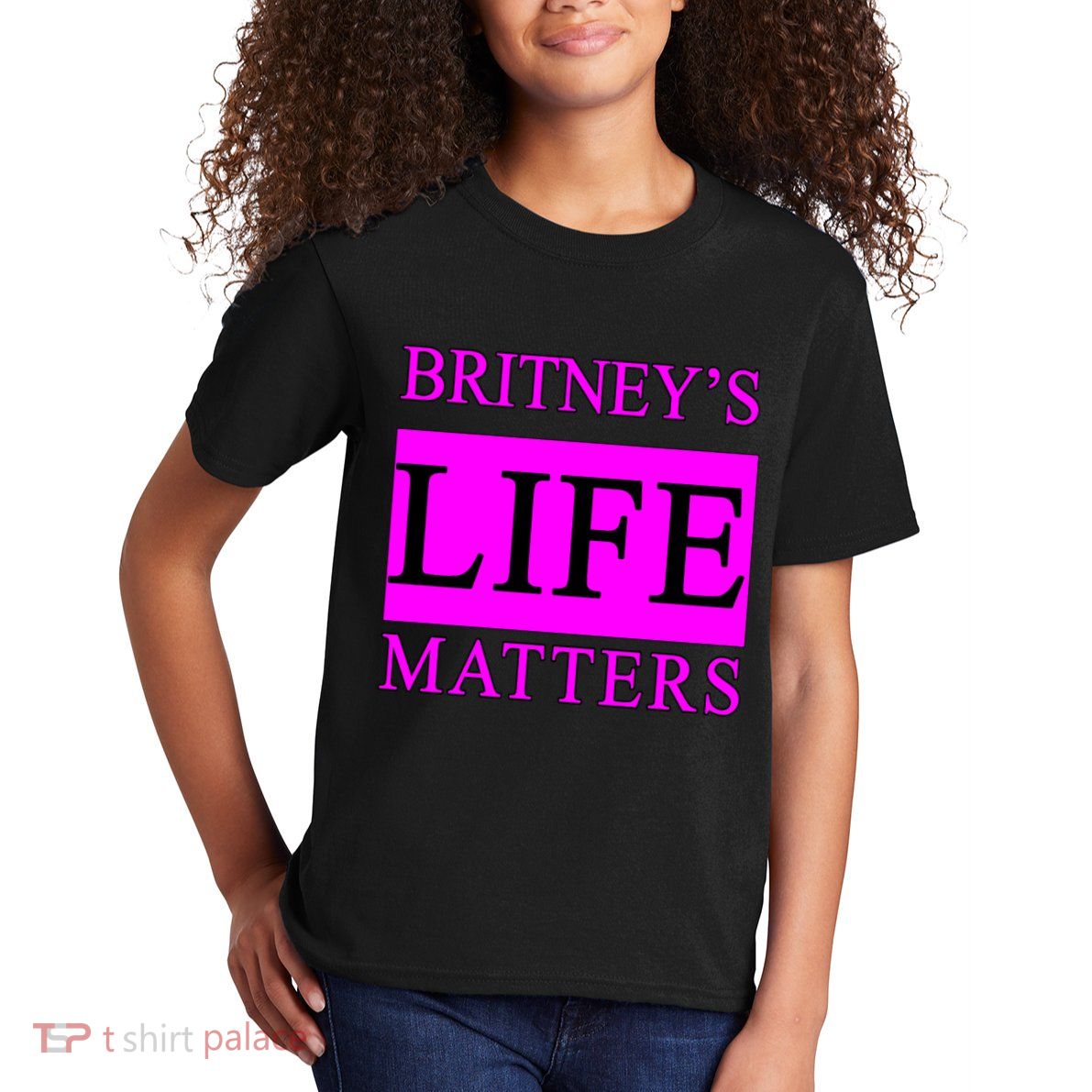 Britney's Life Matters BLM Free Britney Kids T-Shirt