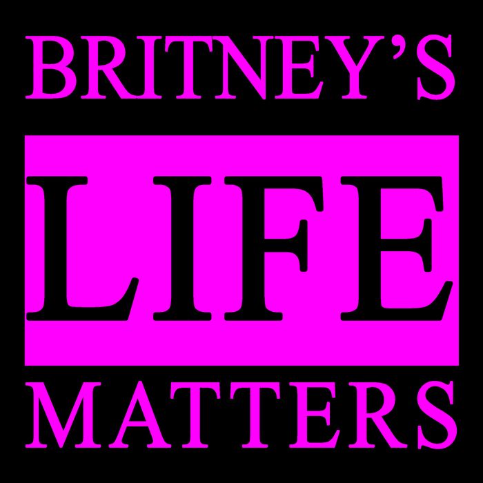 Britney's Life Matters BLM Free Britney Full Zip Hoodie