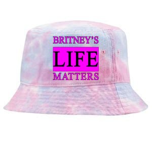 Britney's Life Matters BLM Free Britney Tie-Dyed Bucket Hat