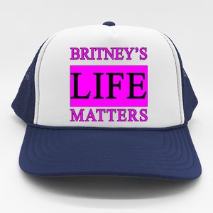 Britney's Life Matters BLM Free Britney Trucker Hat