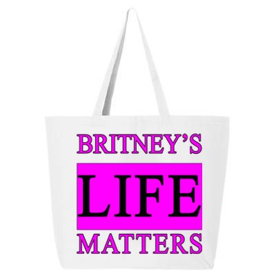 Britney's Life Matters BLM Free Britney 25L Jumbo Tote