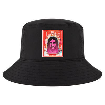 Boho Retro Jesus Revolution Vintage Christian Faith Revival Cool Comfort Performance Bucket Hat