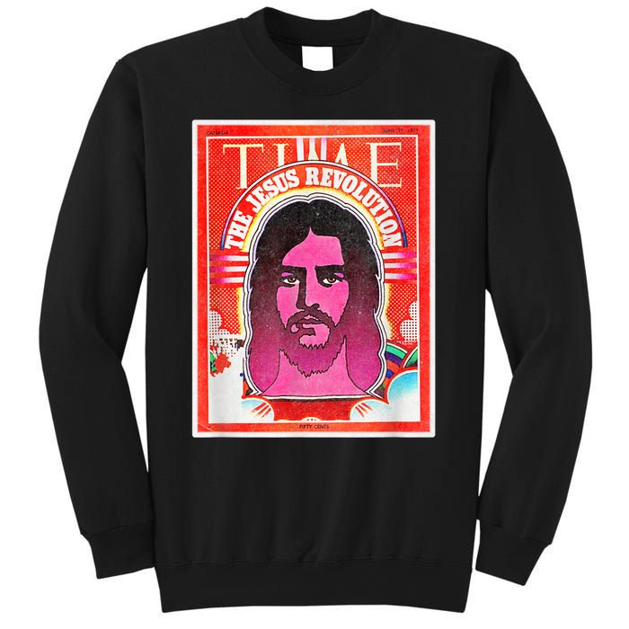 Boho Retro Jesus Revolution Vintage Christian Faith Revival Sweatshirt