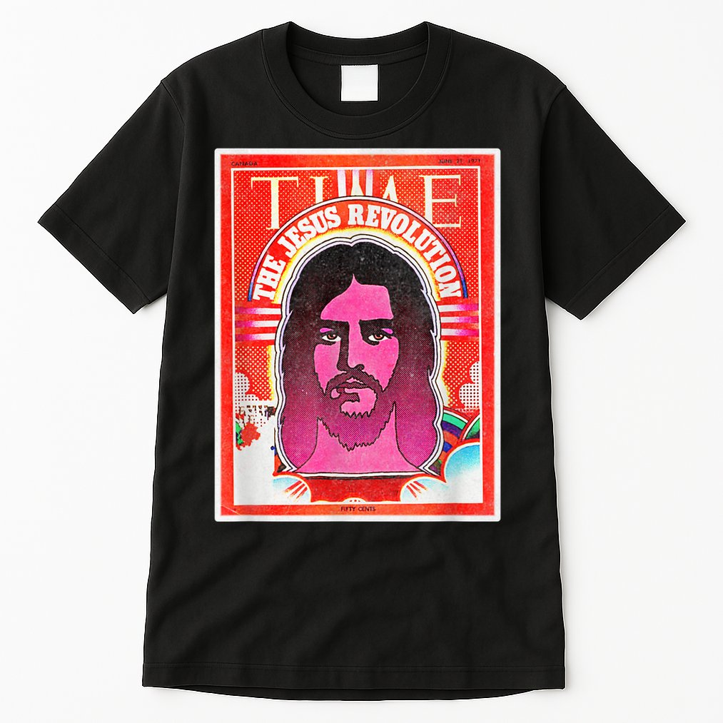 Boho Retro Jesus Revolution Vintage Christian Faith Revival Tall T-Shirt