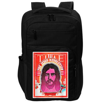 Boho Retro Jesus Revolution Vintage Christian Faith Revival Impact Tech Backpack