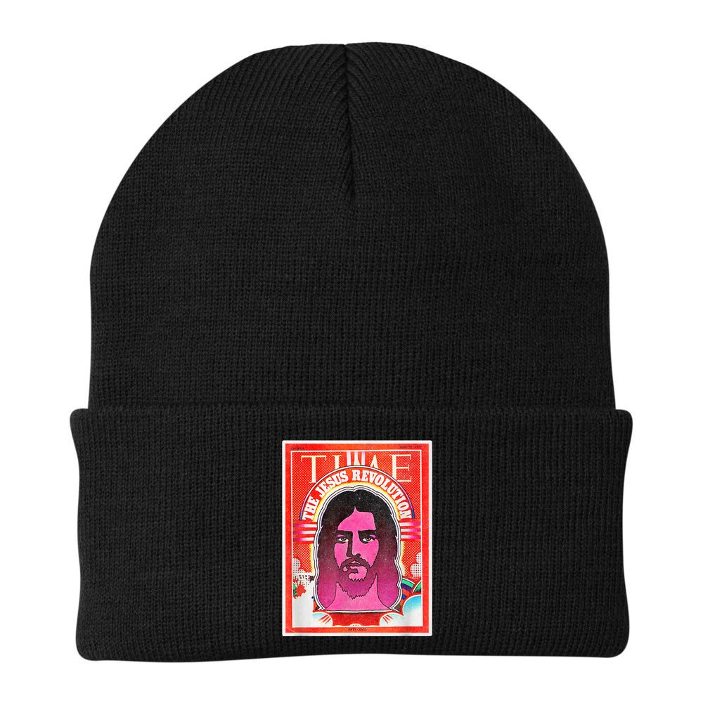 Boho Retro Jesus Revolution Vintage Christian Faith Revival Beanie