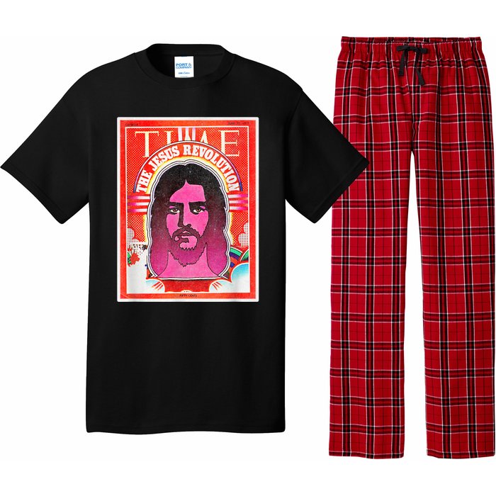 Boho Retro Jesus Revolution Vintage Christian Faith Revival Pajama Set