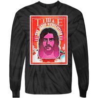 Boho Retro Jesus Revolution Vintage Christian Faith Revival Tie-Dye Long Sleeve Shirt