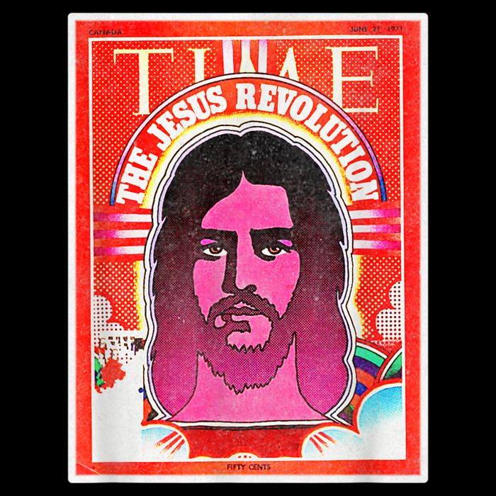 Boho Retro Jesus Revolution Vintage Christian Faith Revival Womens T-Shirt