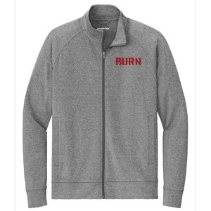 Burn Red Lighter Stretch Full-Zip Cadet Jacket