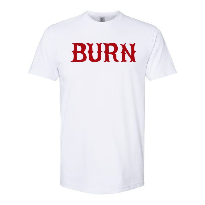 Burn Red Lighter Softstyle CVC T-Shirt