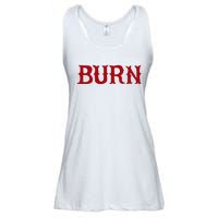 Burn Red Lighter Ladies Essential Flowy Tank