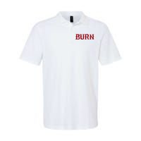 Burn Red Lighter Softstyle Adult Sport Polo