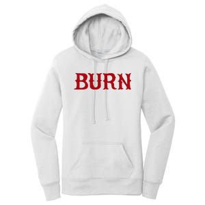 Burn Red Lighter Women's Pullover Hoodie