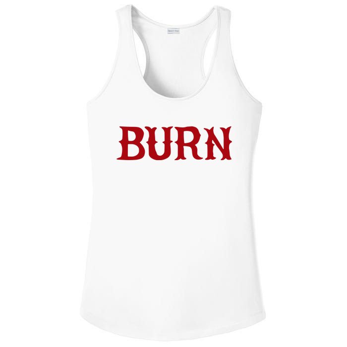 Burn Red Lighter Ladies PosiCharge Competitor Racerback Tank