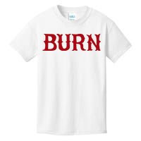 Burn Red Lighter Kids T-Shirt